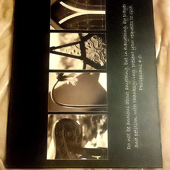 14x11" PRAY plaque by Jennifer Blakeley - Picture 1 of 5